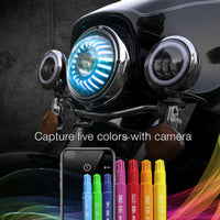 
              XKGLOW - 7" LED HEADLIGHT FOR MOTORCYCLE | XKCHROME SMARTPHONE APP
            