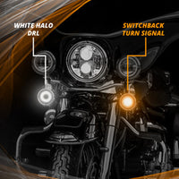 
              XKGLOW - MOTORCYCLE FRONT LED TURN SIGNAL KIT 1157 FOR HARLEY INDIAN
            