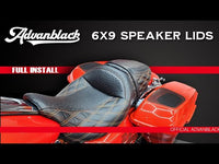 
              Advinblack - COLOR MATCHED 6X9 SADDLEBAG SPEAKER LIDS FOR 2014+ HARLEY DAVIDSON TOURING
            