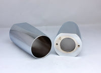 
              AMERICAN SUSPENSION - FORK CANS- RAW Finish Fork Cans for baggers 1990-2022 -FAT tire or standard -+0,
            