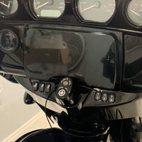 
              Radio - Double Din Radio Cover- Roadie Splash Covers for Harley Davidson 14 and up
            